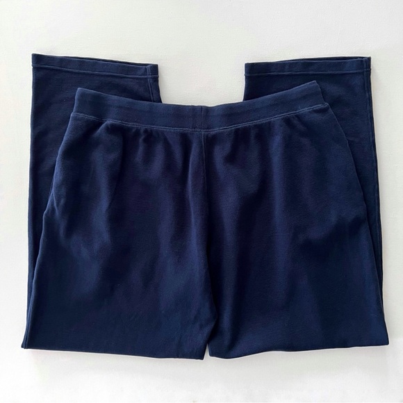 Polo Ralph Lauren Waffle Knit Pajama Lounge Pants Navy Size XL - Picture 8 of 10